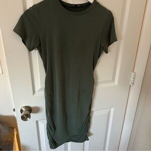Green T-Shirt Dress